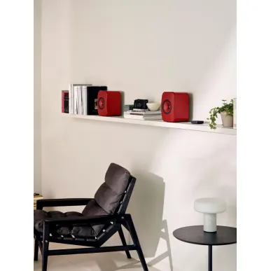 Беспроводная hi-fi акустика KEF LSX II Lava Red